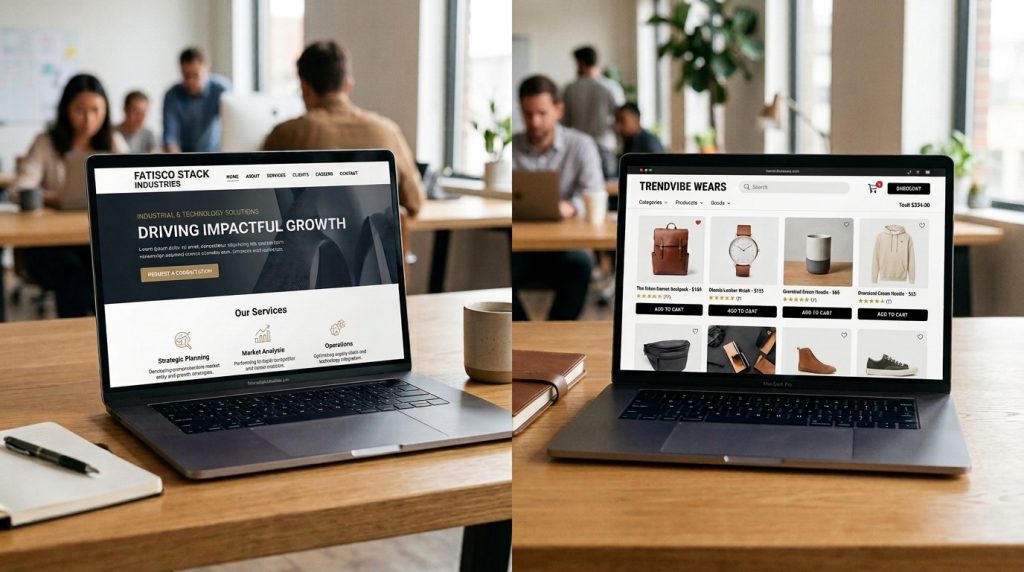 What Is a Website? A Complete Beginner's Guide to How Websites Work Difference between a traditional business website and an online store