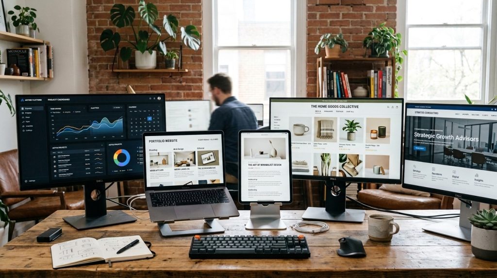 What Is a Website? A Complete Beginner's Guide to How Websites Work Different types of websites including business, e-commerce, blog, portfolio, and web application websites